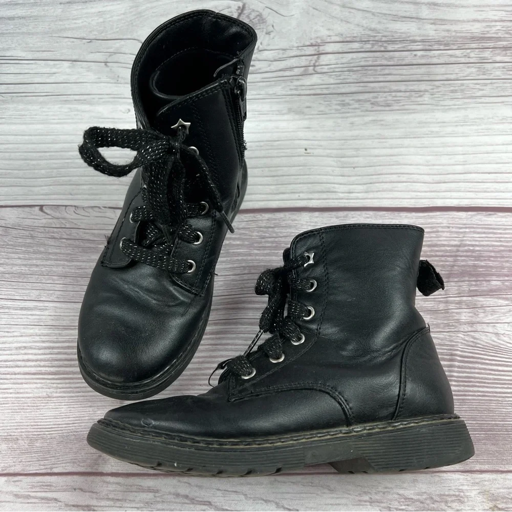Combat Boots Size Youth 13 in Black Kohl’s